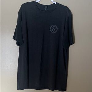 Classic Black Logo Tee